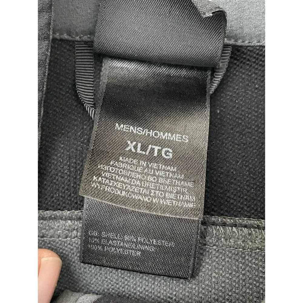 The North Face Apex Bionic‎ Zip Fleece Lined Softshell Jacket XL Gray
